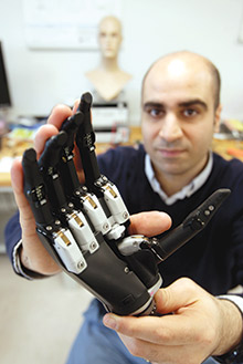 Kianoush Nazarpour, PhD, with the Newcastle University School of Electrical & Electronic Engineering